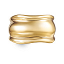 Кольцо из серебра с позолотой