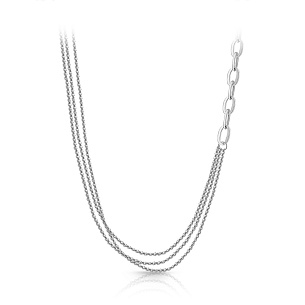 Колье из серебра