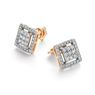 Серьги Пусеты