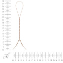 Кольцо из комбинированного золота с бриллиантами