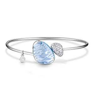 Браслет декоративный из белого золота с бриллиантами