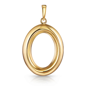 Подвеска из желтого золота