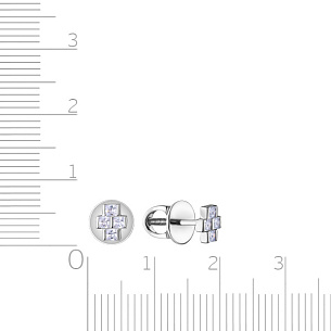 Серьги Пусеты