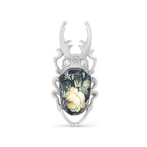 Брошь из серебра