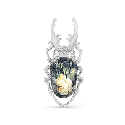 Брошь из серебра