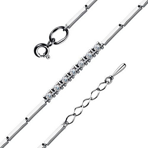 Браслет из белого золота