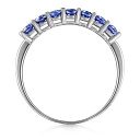 Кольцо из серебра с фианитом