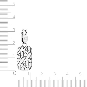 Подвеска из серебра