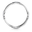 Кольцо из белого золота с бриллиантами