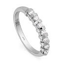 Кольцо из белого золота с бриллиантами