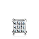 Подвеска из белого золота с бриллиантами