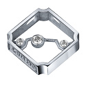 Подвеска из белого золота с бриллиантами