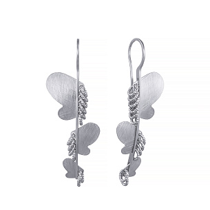 Серьги из серебра