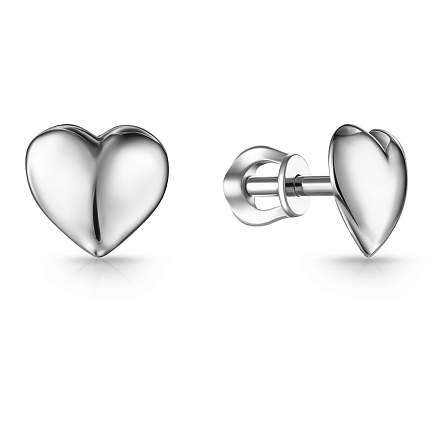 Пусеты из серебра