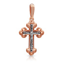 Крест из красного золота