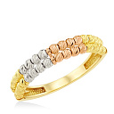 Кольцо из комбинированного золота