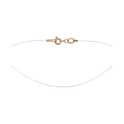 Колье из красного золота