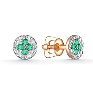 Серьги Пусеты