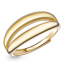 Кольцо из серебра с позолотой