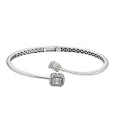 Браслет из белого золота с бриллиантами