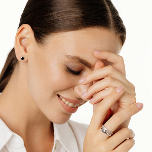 Серьги из серебра