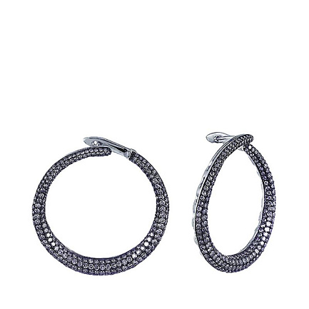 Конго из белого золота с бриллиантами