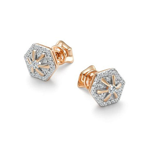 Серьги Пусеты