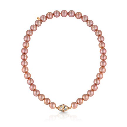 Колье из золота с жемчугом