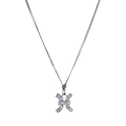 Зодиак из белого золота с бриллиантами