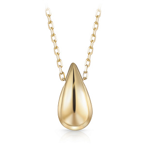 Колье из желтого золота