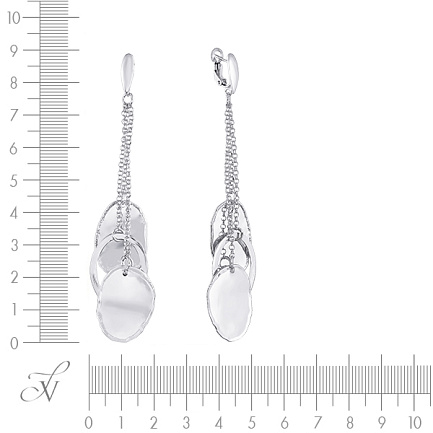 Серьги из серебра