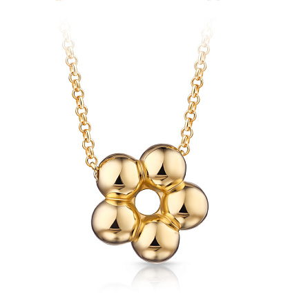 Колье из серебра