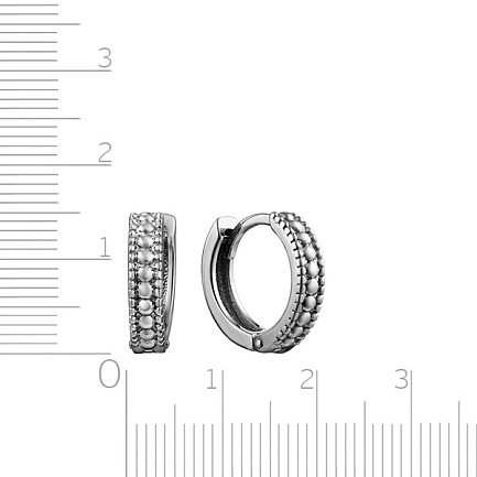 Серьги из серебра