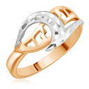 Кольцо из красного золота