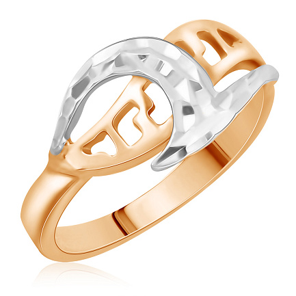 Кольцо из красного золота