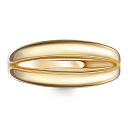 Кольцо из серебра с позолотой