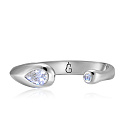 Кольцо из белого золота с бриллиантами