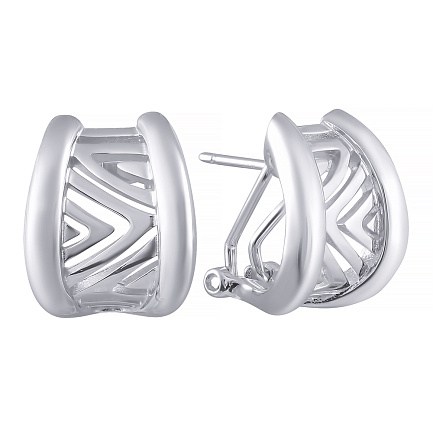 Серьги из серебра