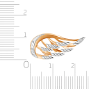 Кольцо из красного золота