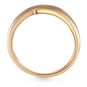 Кольцо из красного золота