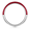 Кольцо из серебра с эмалью