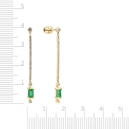 Серьги Пусеты