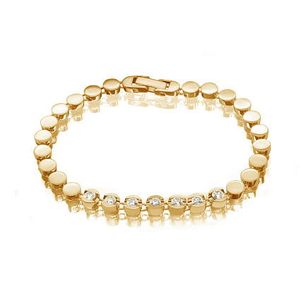 Браслет из желтого золота