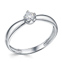 Кольцо из платины с бриллиантом