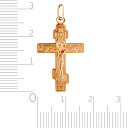 Крест из красного золота