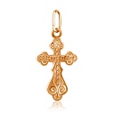 Крест из красного золота