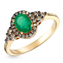 Кольцо из желтого золота