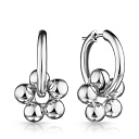 Серьги Конго из серебра