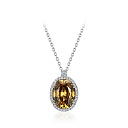 Колье из белого золота с бриллиантами