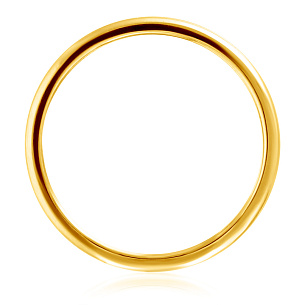 Кольцо обручальное из белого золота